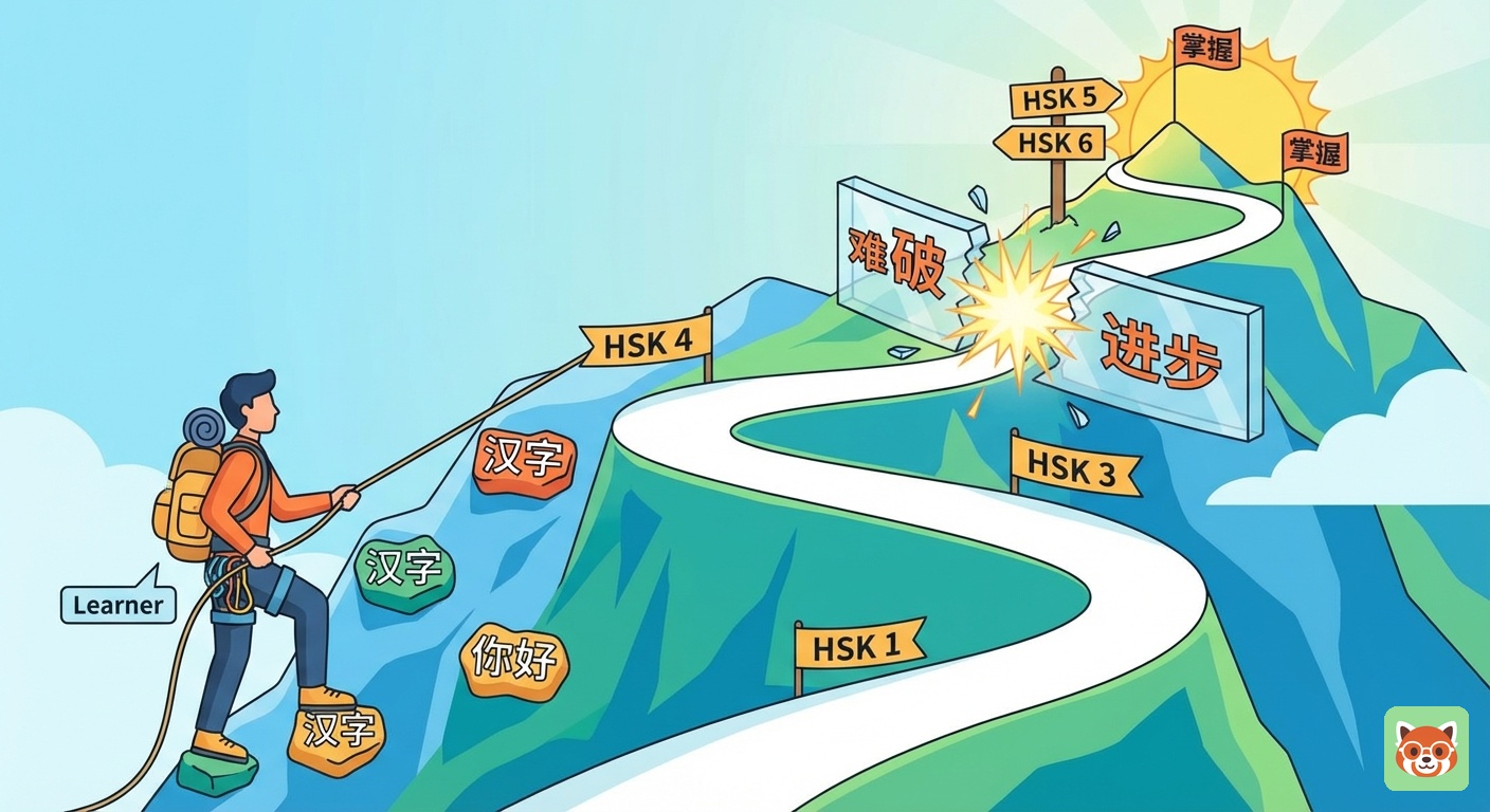 Breaking through HSK 4 difficulty