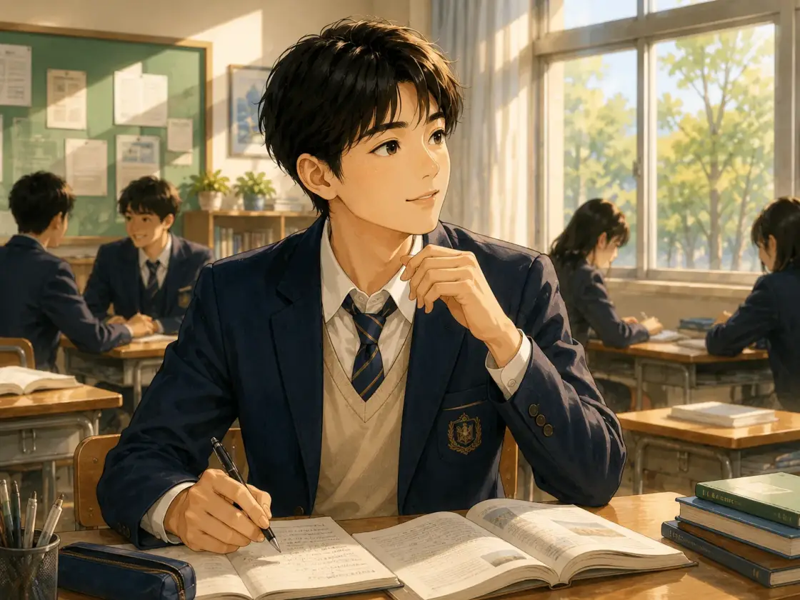 Illustration for the Chinese story “Morning Classes (Part 2)”