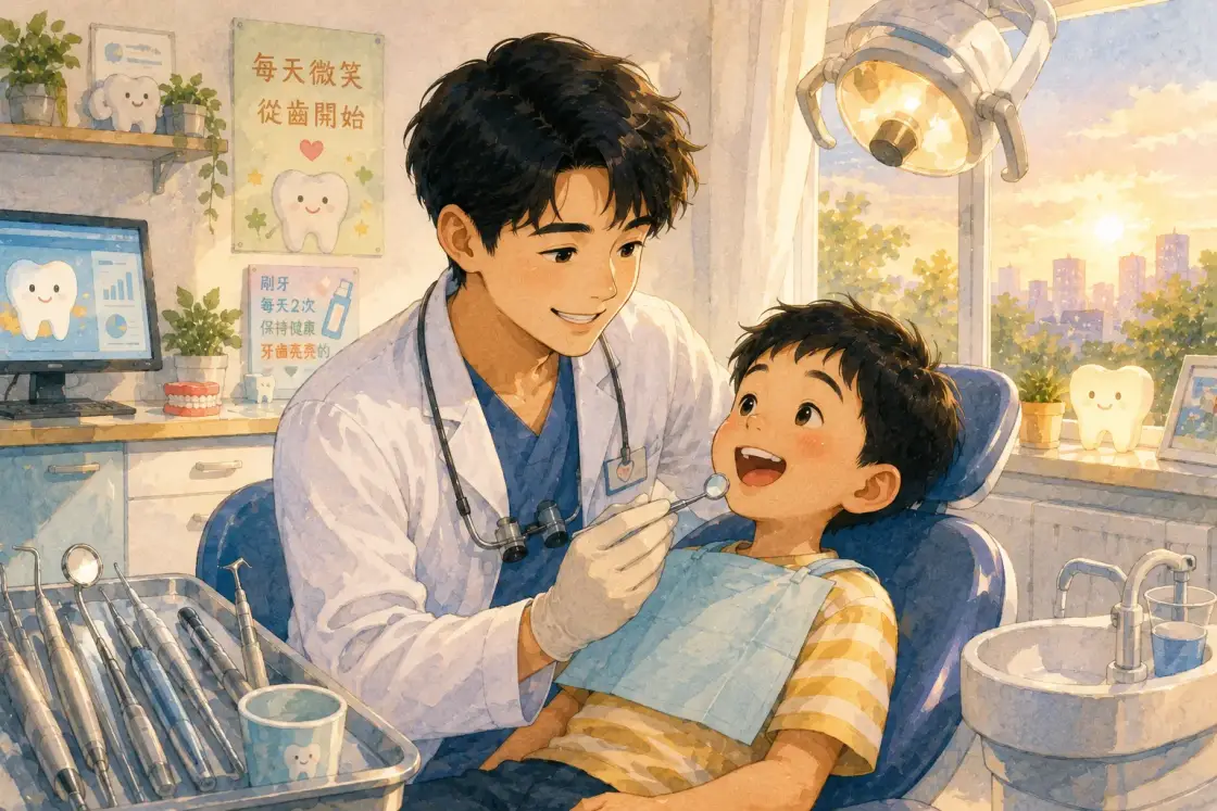 Illustration for the Chinese story “A New Morning (Part 1)”