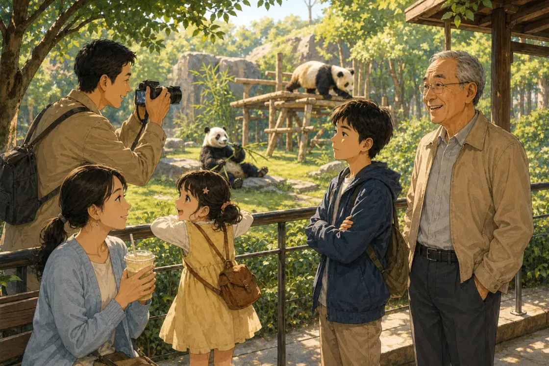 Illustration for the Chinese story “One Rainy Day (Part 1)”
