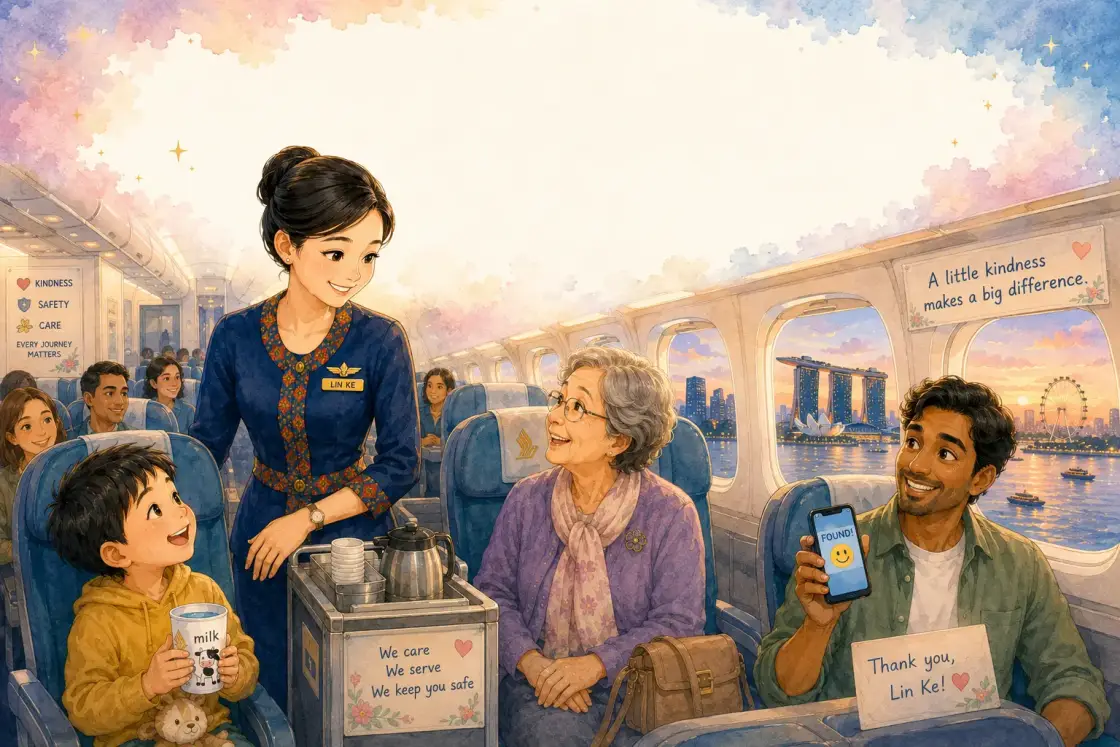 Illustration for the Chinese story “New Flight (Part 1)”
