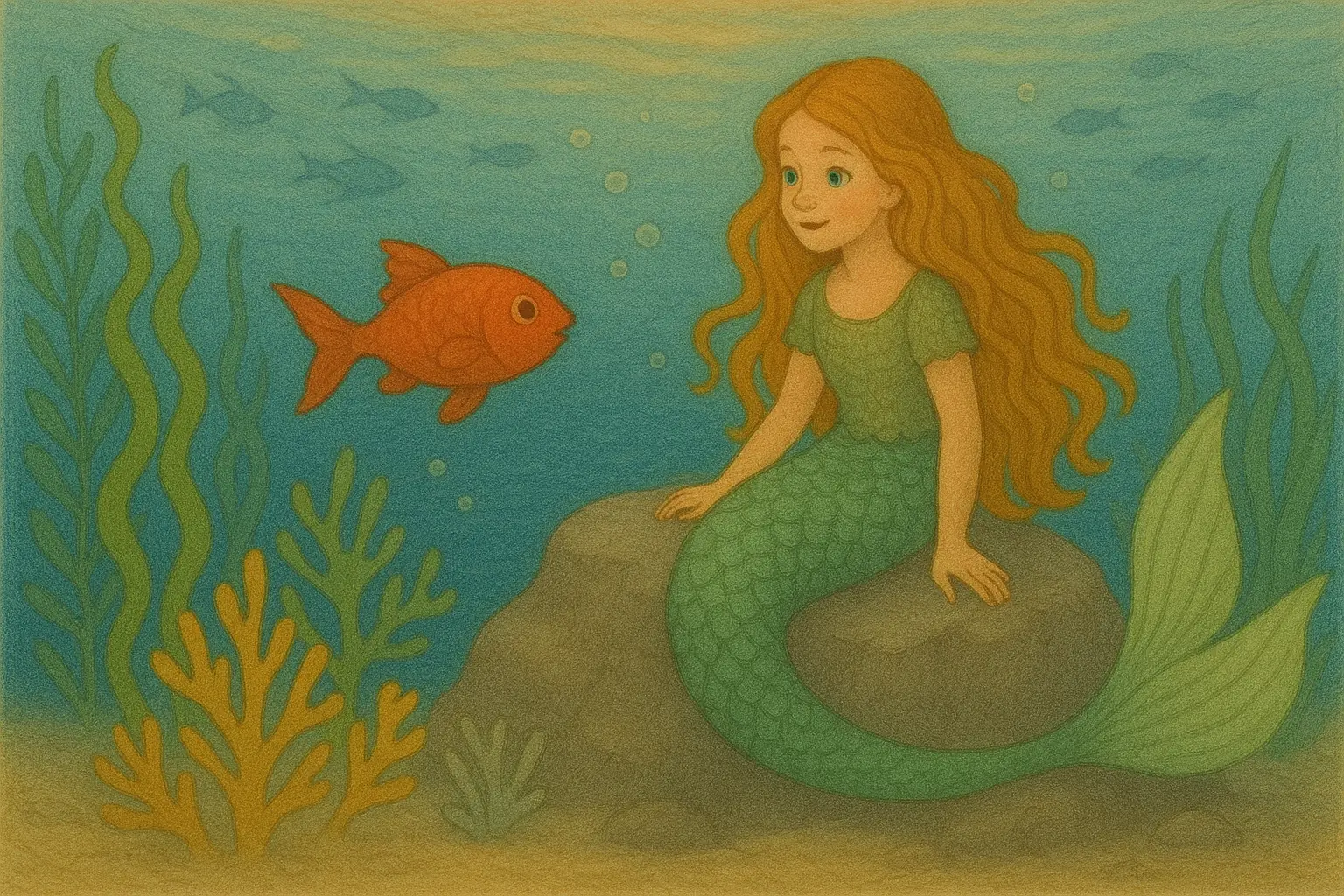 The Little Mermaid Illustration