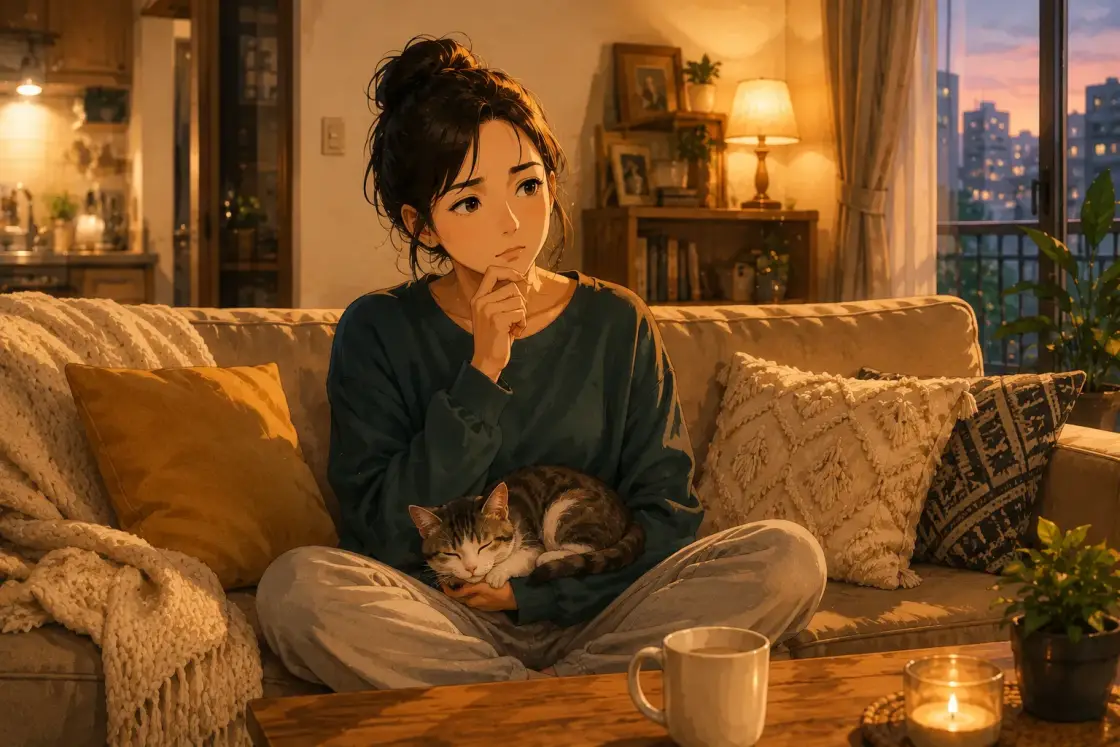 Illustration for the Chinese story “The One-Minute Decision (Part 1)”