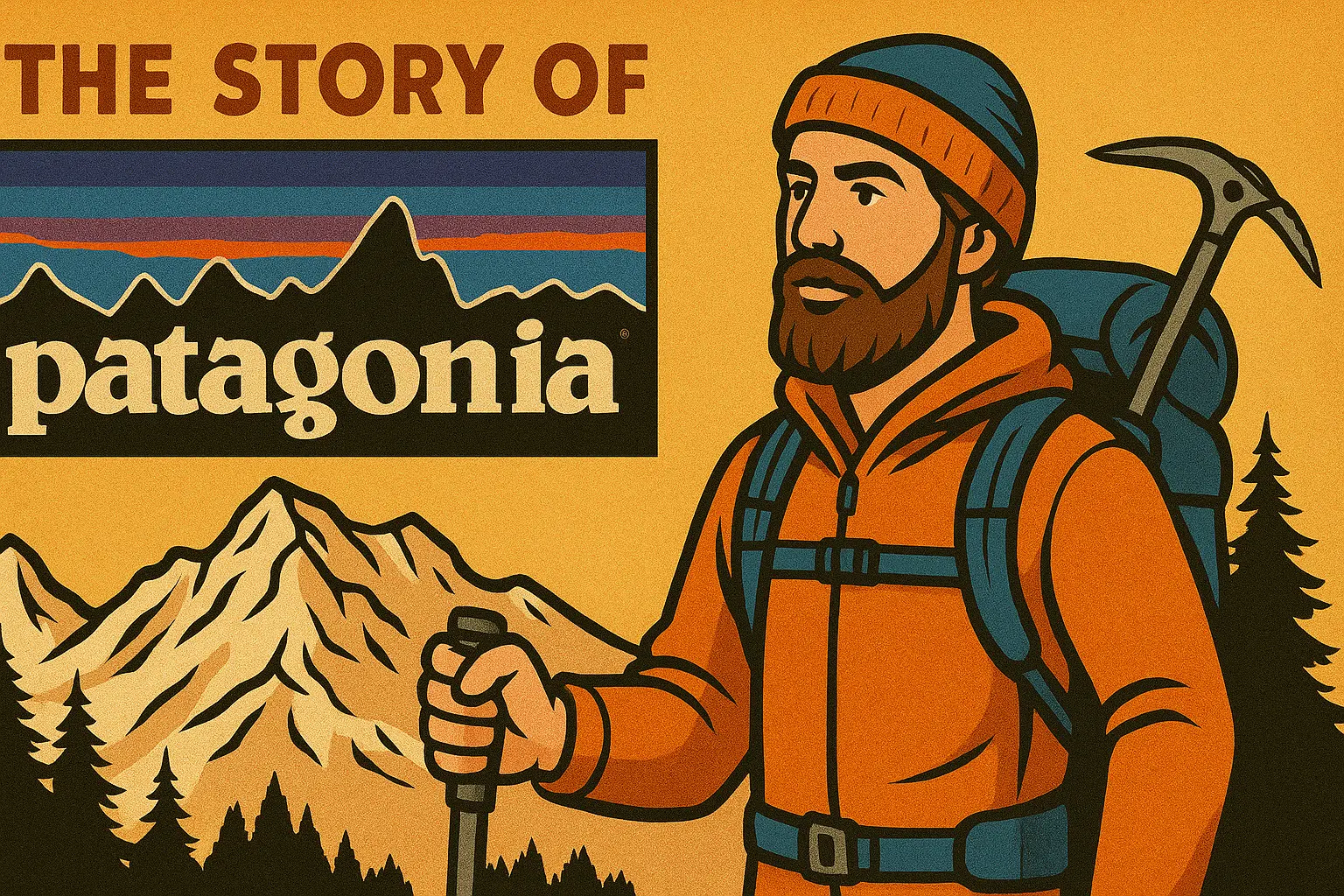 The Story of Patagonia Illustration