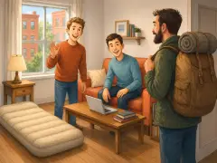 The Origin of Airbnb — story illustration
