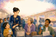 New Flight (Part 1) — story illustration