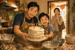 Mom's Birthday Surprise (Part 1) — story illustration