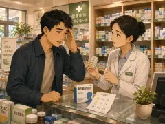 At the Pharmacy (Part 1) — story illustration