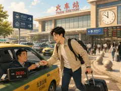 Taking a Taxi (Part 1) — story illustration