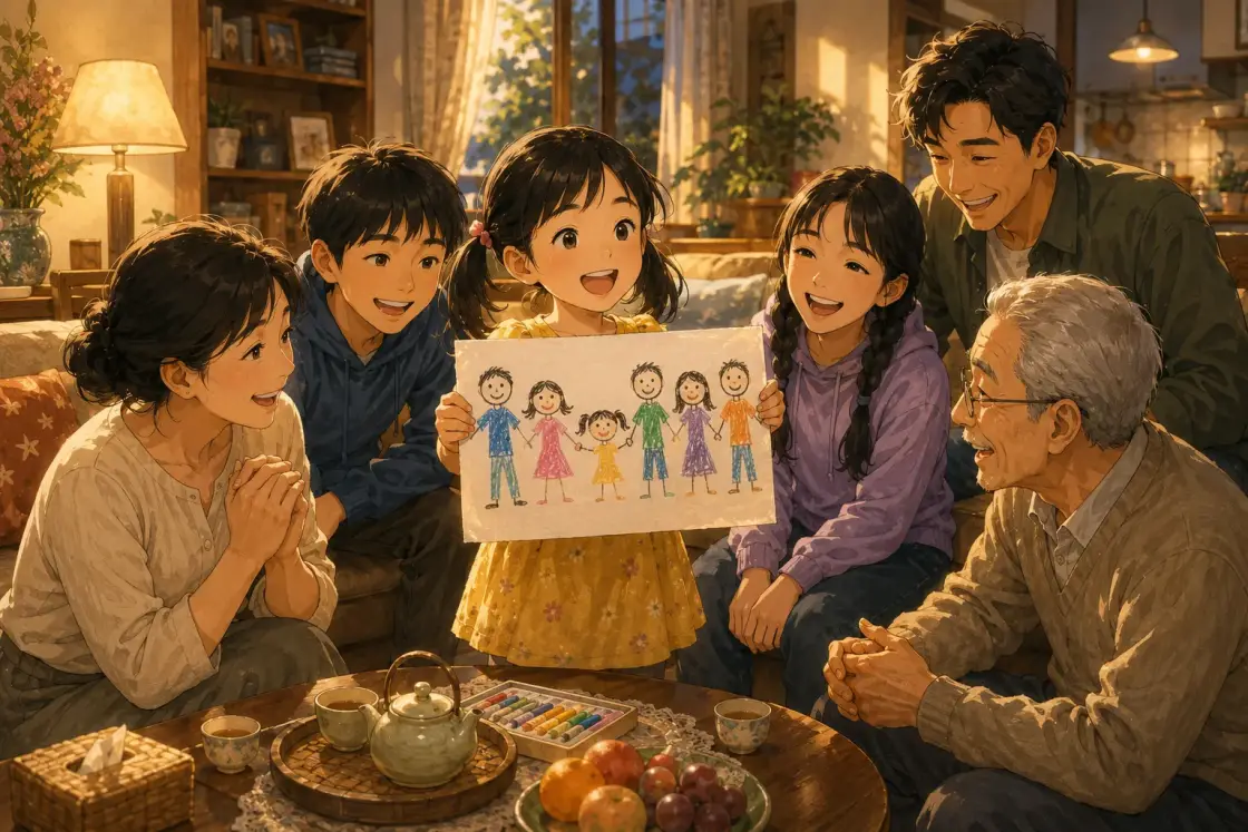 Illustration for the Chinese story “Everyone Can Do Something (Part 1)”